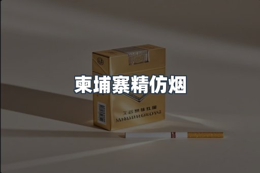 柬埔寨精仿烟